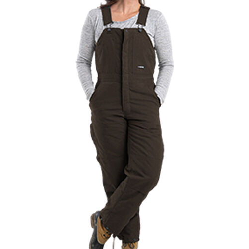 Ladies' Softstone Duck Insulated Bib Overall Thumbnail