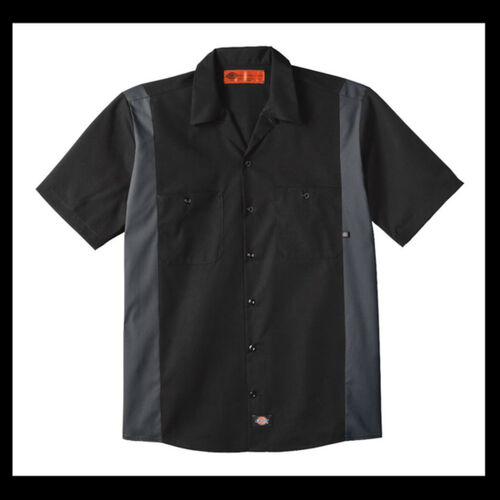 Men's Industrial Colorblocked Short Sleeve Shirt Thumbnail